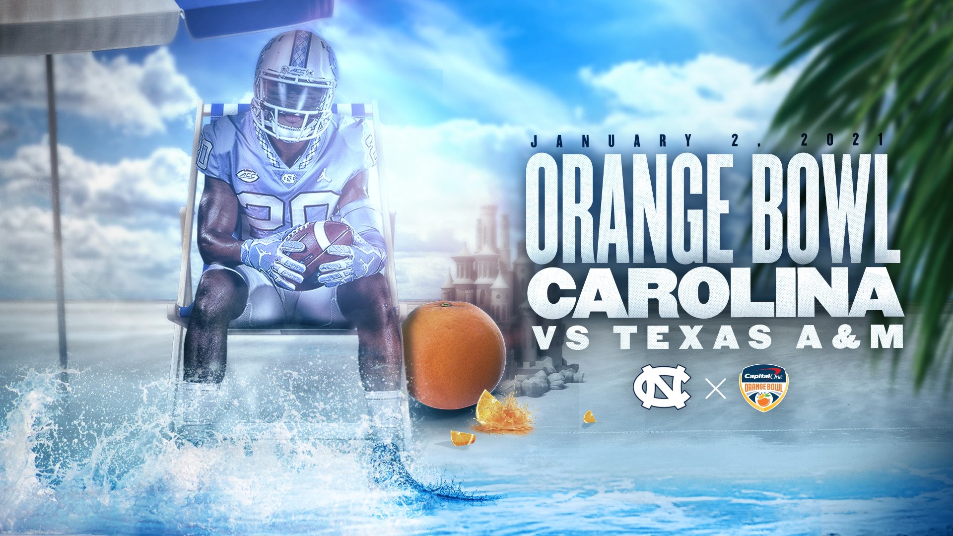UNC to Face Texas A&M in the Orange Bowl Carolina Blitz