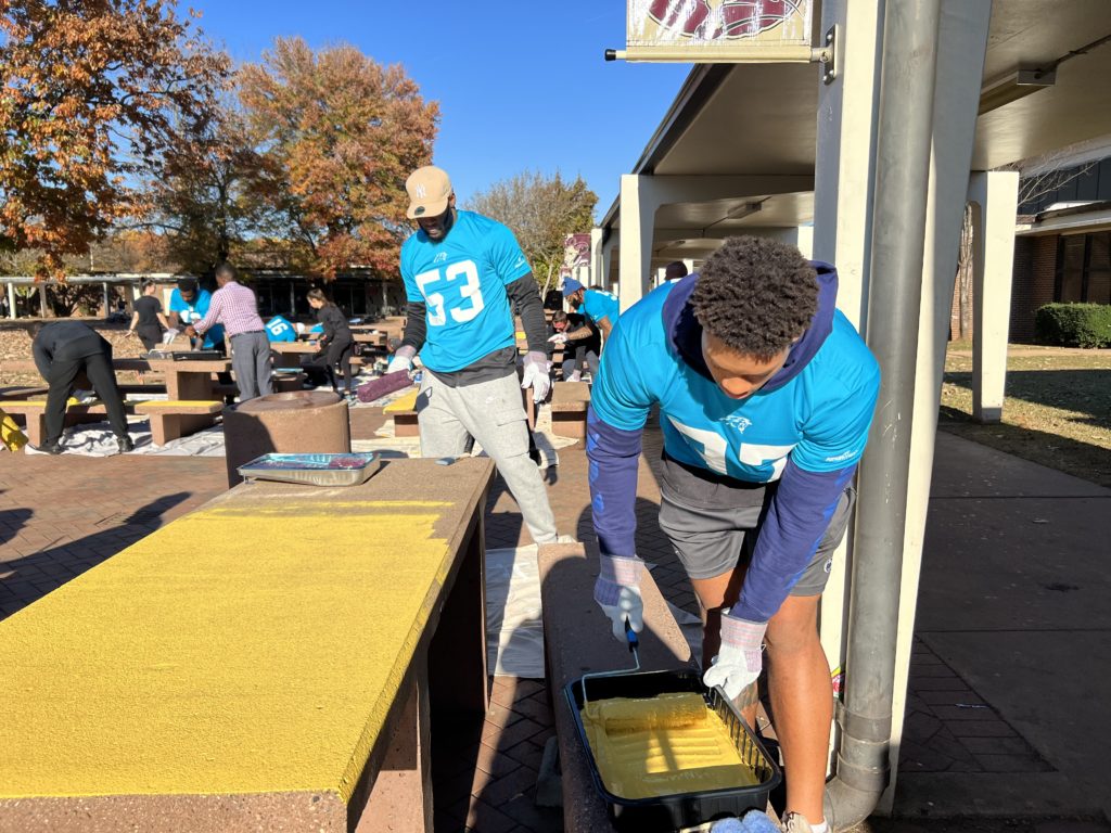 Panthers Community Outreach  Carolina Panthers 