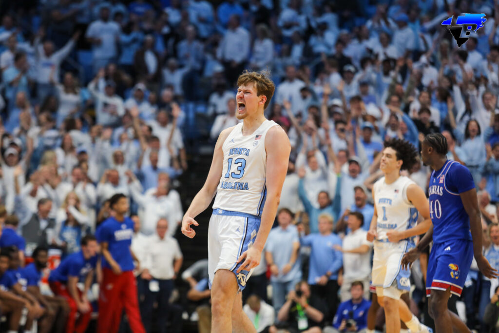 #13 Henri Veesaar yells in celebration