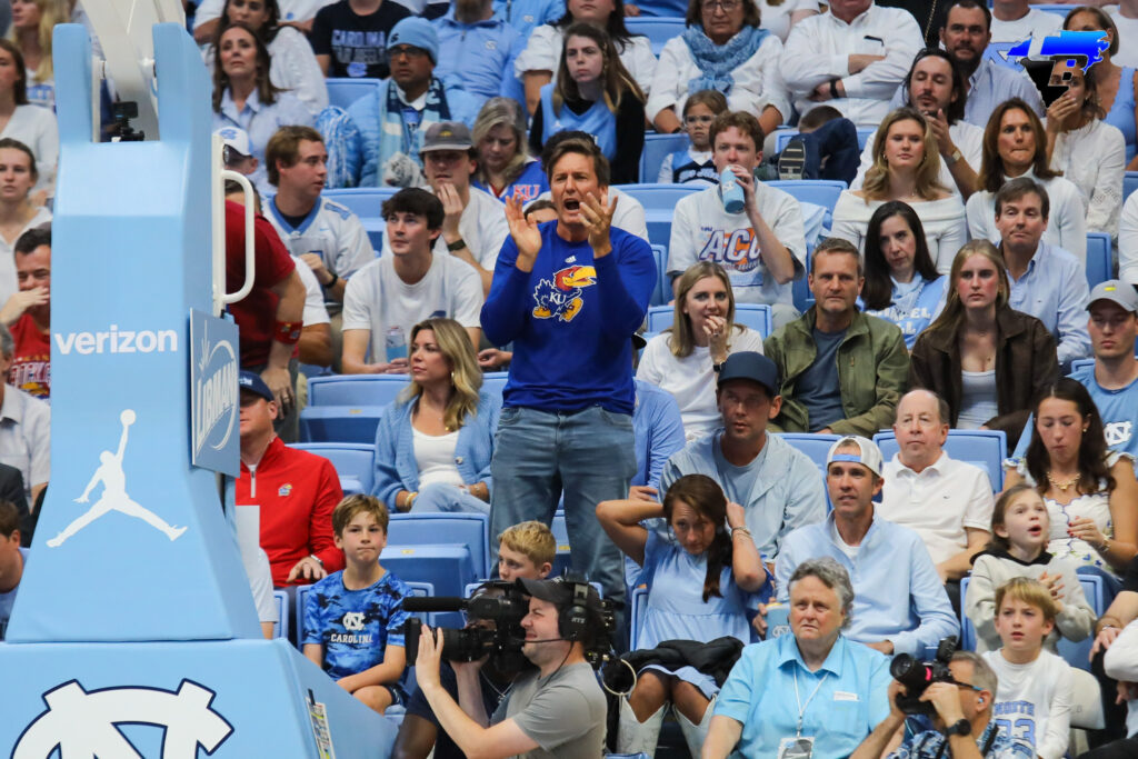 Lone Kansas fan in stands