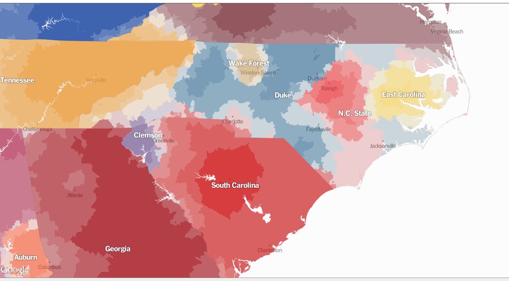 Duke Football Has More Fans In North Carolina Than UNC Carolina Blitz   Image27 