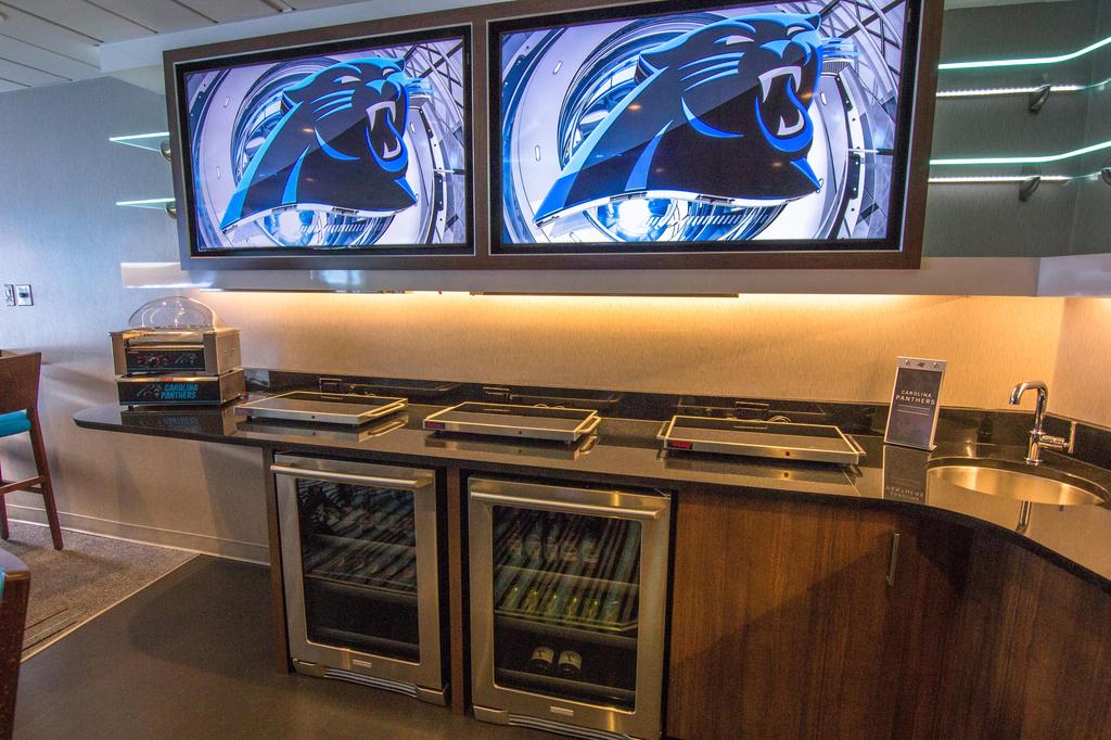 Carolina Panthers on X: Get an up close look at the #Panthers renovated  luxury suites! WATCH >>    / X