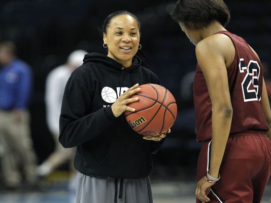 The toughest woman in the world, USC Lady Gamecocks Women's Basketball  Coach Dawn Staley.