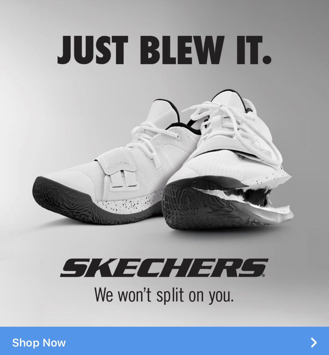 bid robot Stedord Photo: Skechers Takes Shot at Nike over Zion Williamson's Blown Shoe |  Carolina Blitz