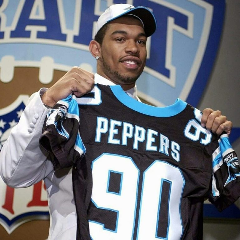 Julius Peppers  Nfl players, Carolina panthers, Julius peppers