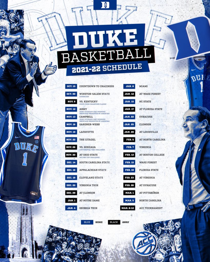 Duke 2025 Basketball Schedule Taylor R Groner