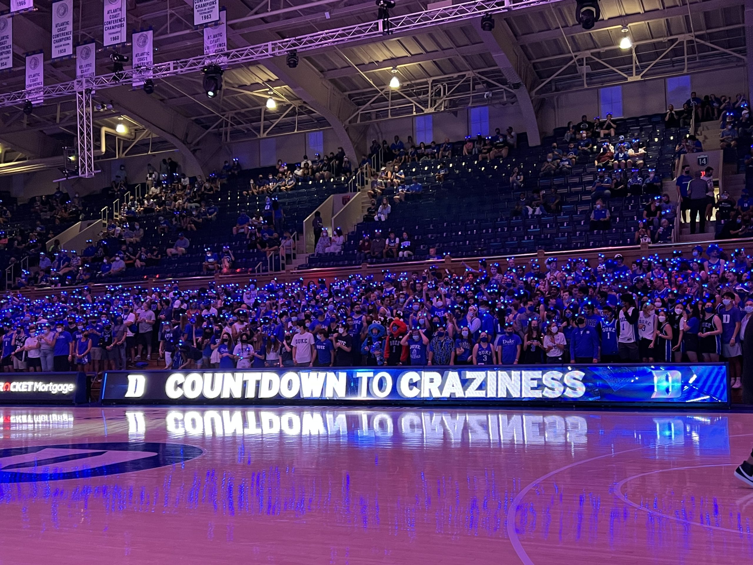 Video Duke Players Talk Countdown to Craziness Carolina Blitz