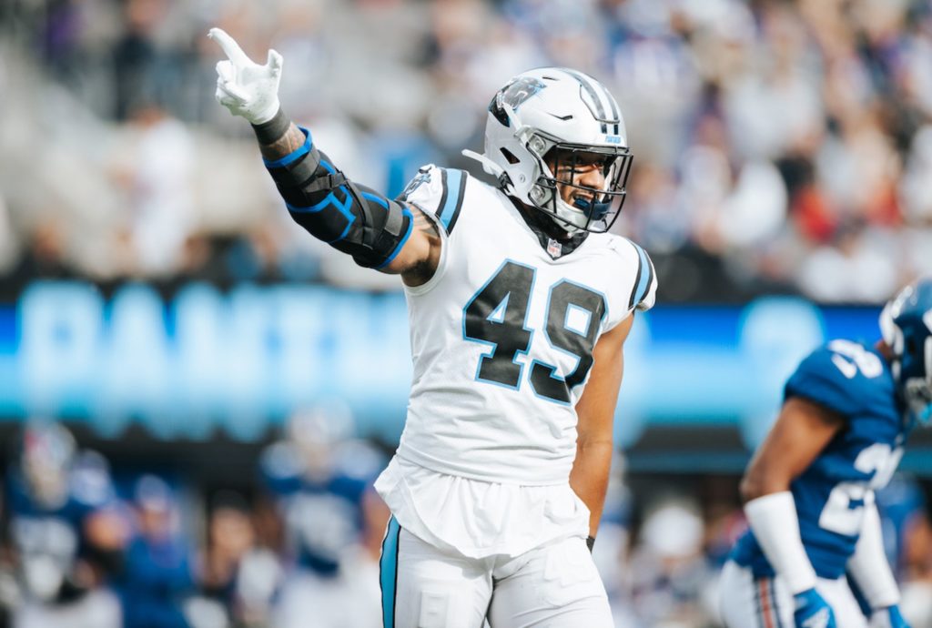 Carolina Panthers: Linebacker Frankie Luvu showing his worth