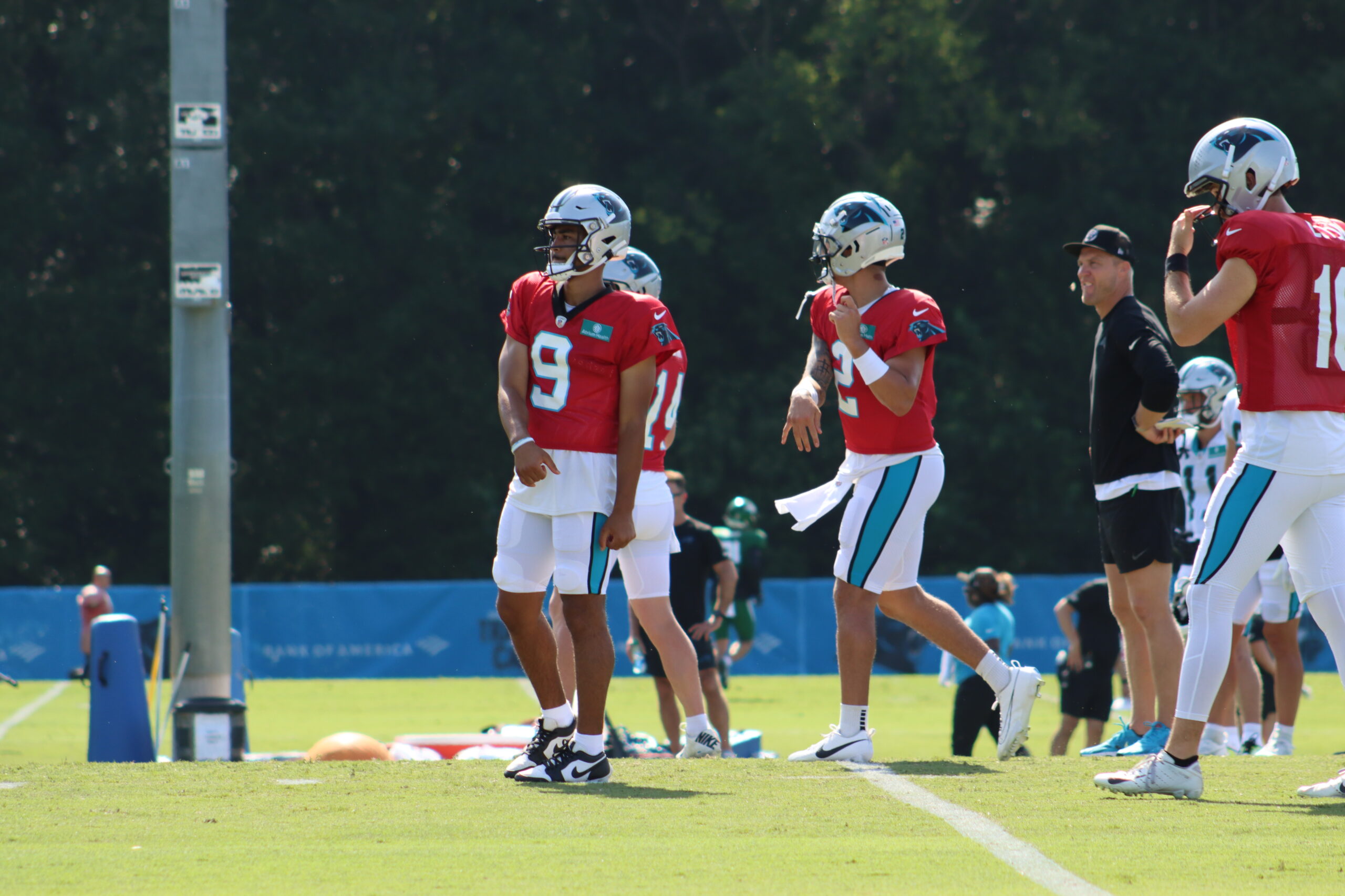 Panthers training camp: Photos from 1st joint practice with the Jets