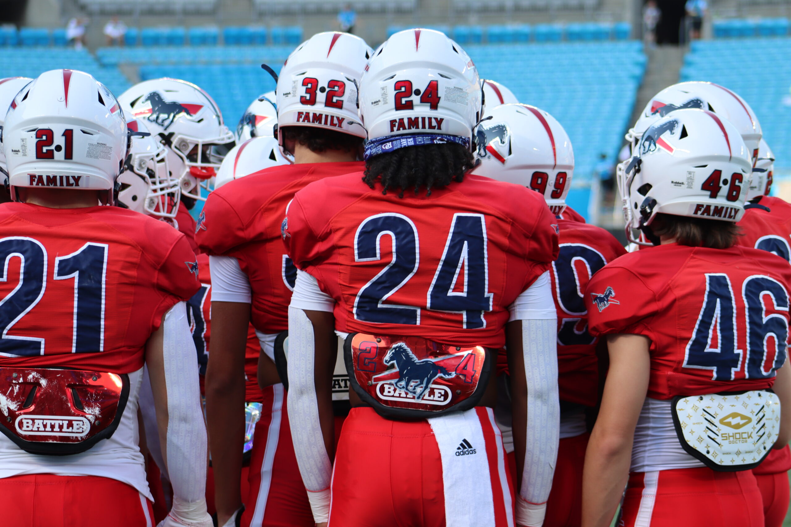 Northwestern and Charlotte Providence Day at Carolina Panthers Stadium